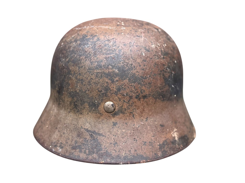 WH Heer Camouflaged M35 Helmet