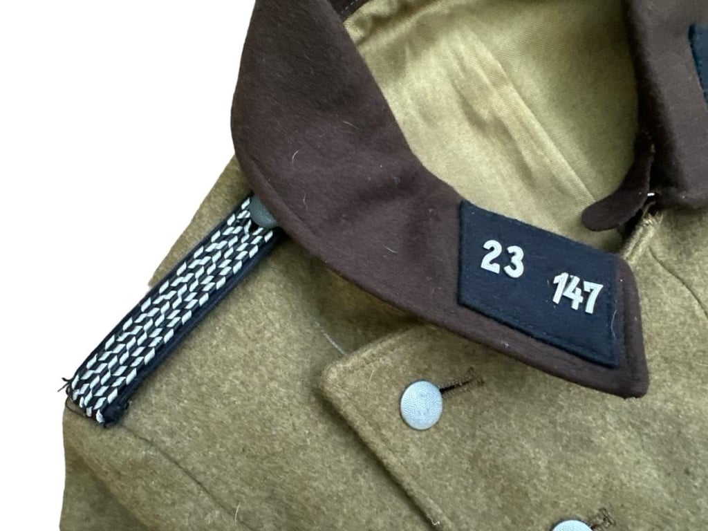 NSKK Greatcoat Complete with insignia....Rare