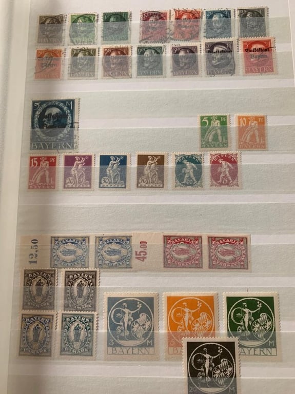 Stamp Album Number One With Content