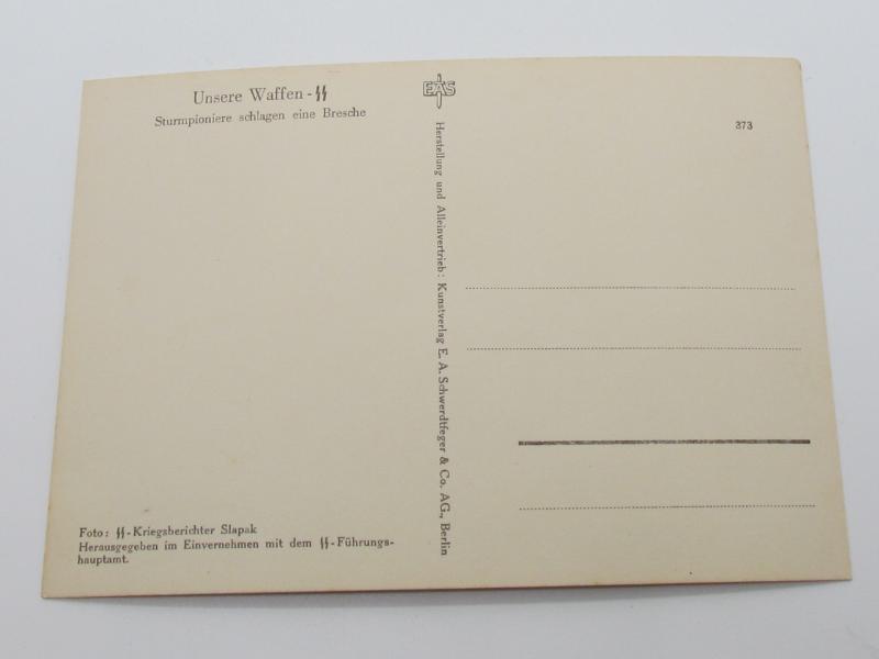 Postcard : Unsere Waffen-SS