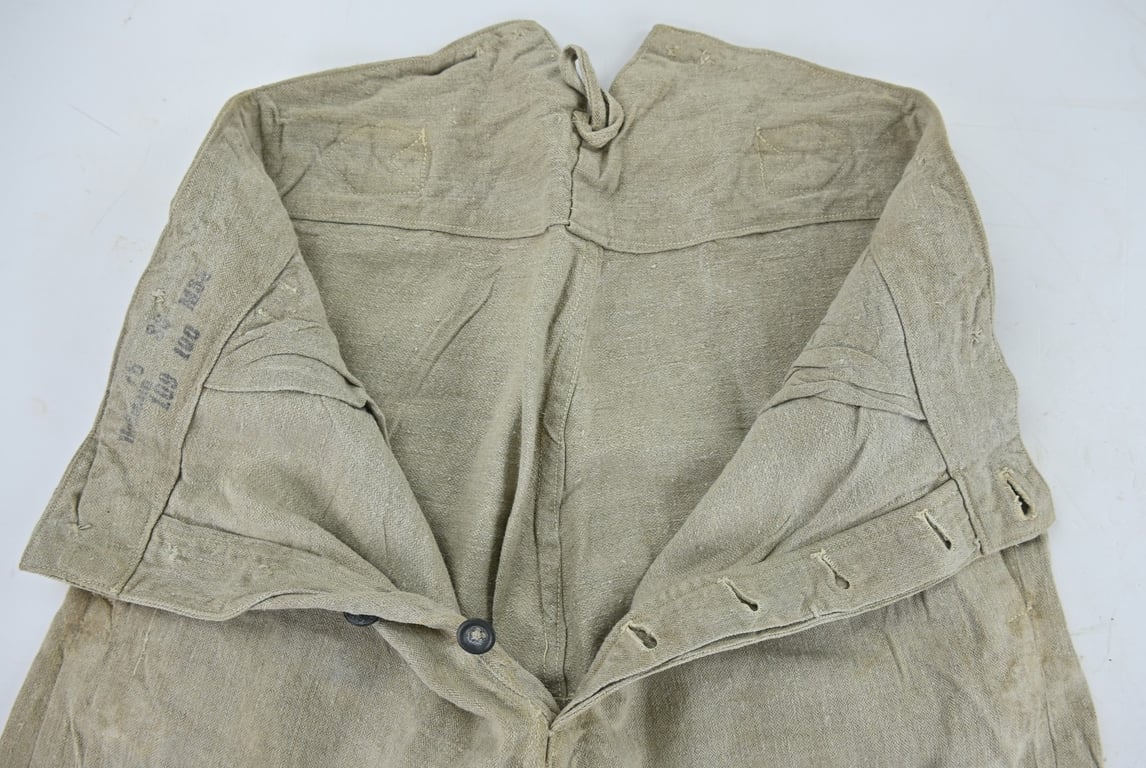 German WH Drillich Uniform Set