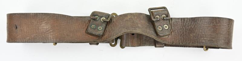 British WW2 1939 Pattern Leather Combat Belt