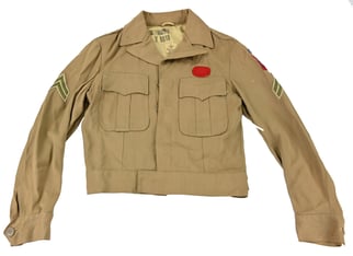 US WW2 Summer Ike Jacket 82nd Airborne Division