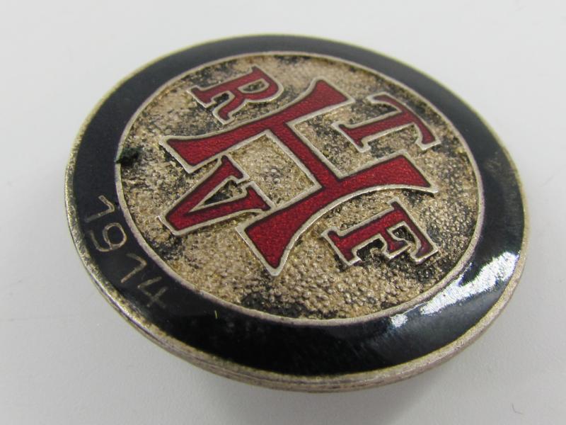 Enamelled reverse button HRTFV 1914