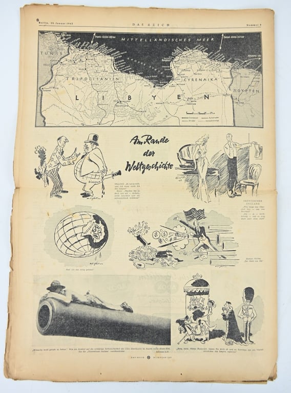 German Newspaper “Das Reich” January 1942
