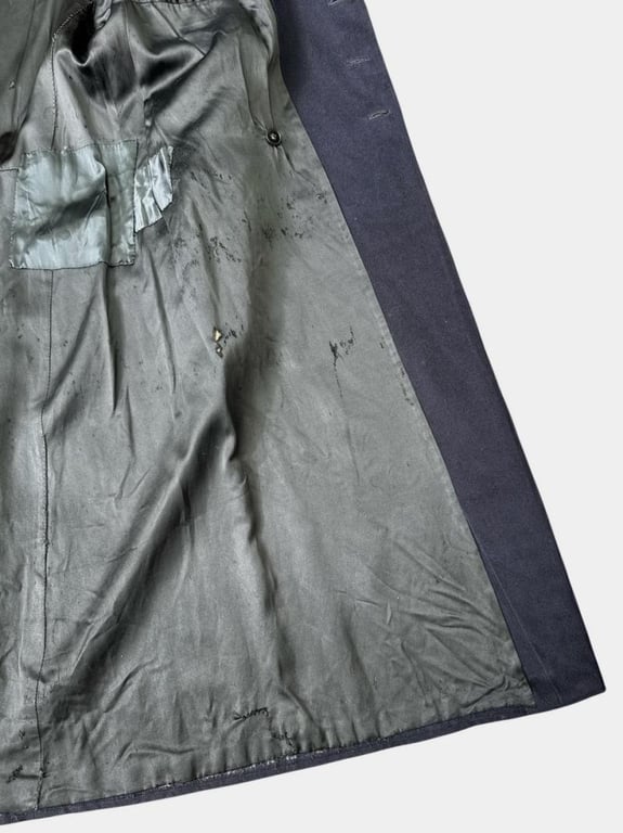 Kriegsmarine Officers Greatcoat With Insignia Maker Marked