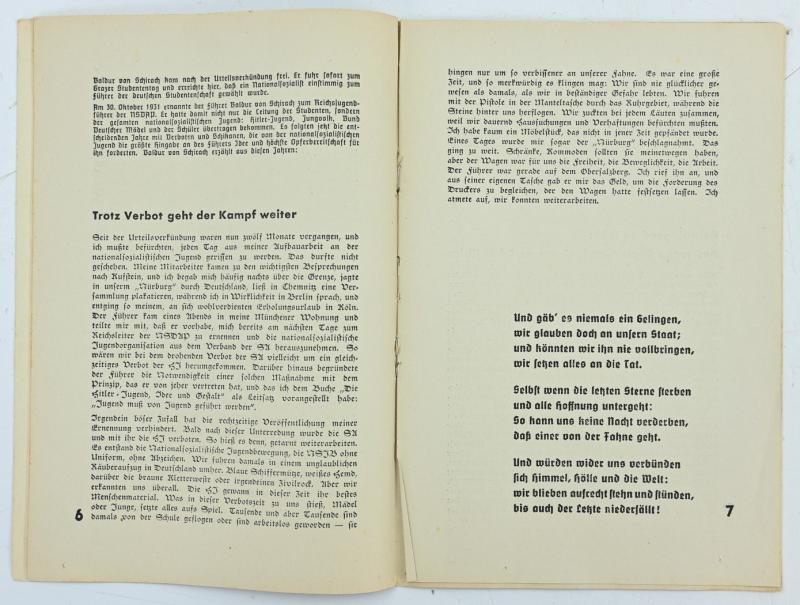 German Hitler Youth Magazine 'Die Jugendschaft'