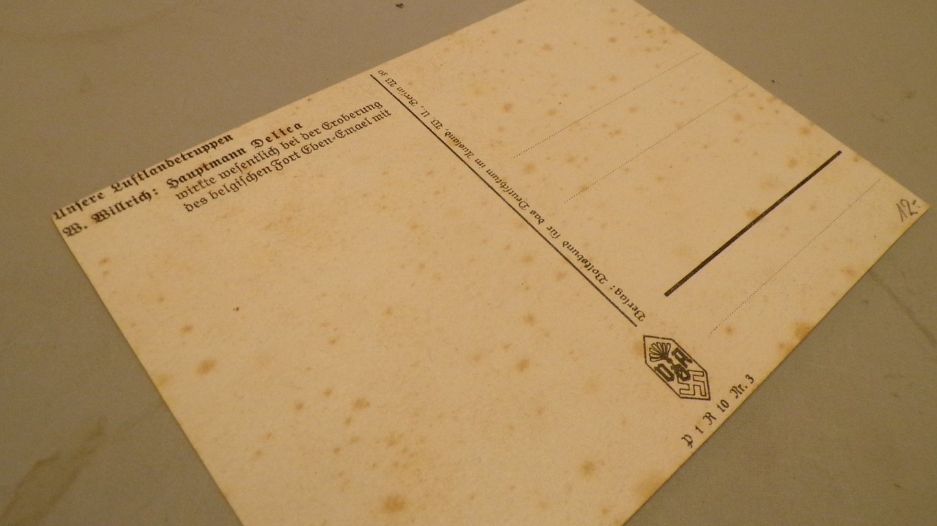 VDA Postcard – Hauptmann Altmann "Delica"