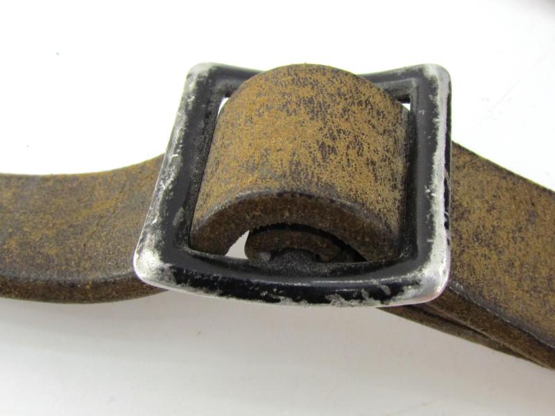 German Black Bakelite Binocular Case with Original Strap