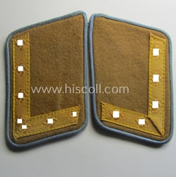 Fully matching pair of N.S.D.A.P.-type collar-patches (ie. 'Kragenspiegel...