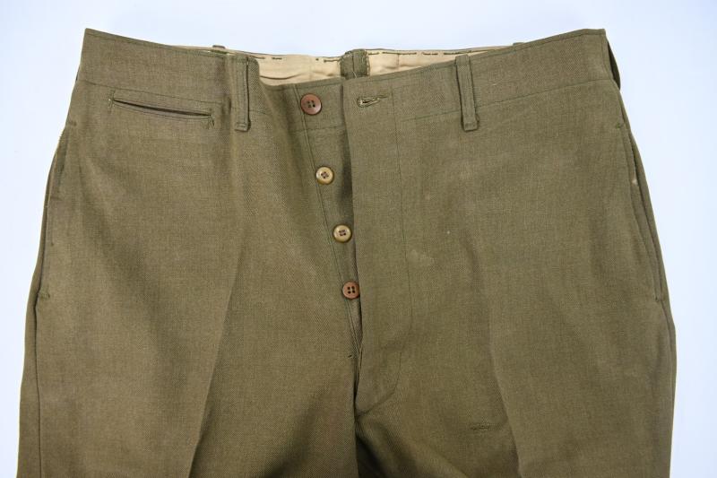 US WW2 EM Wool Trousers