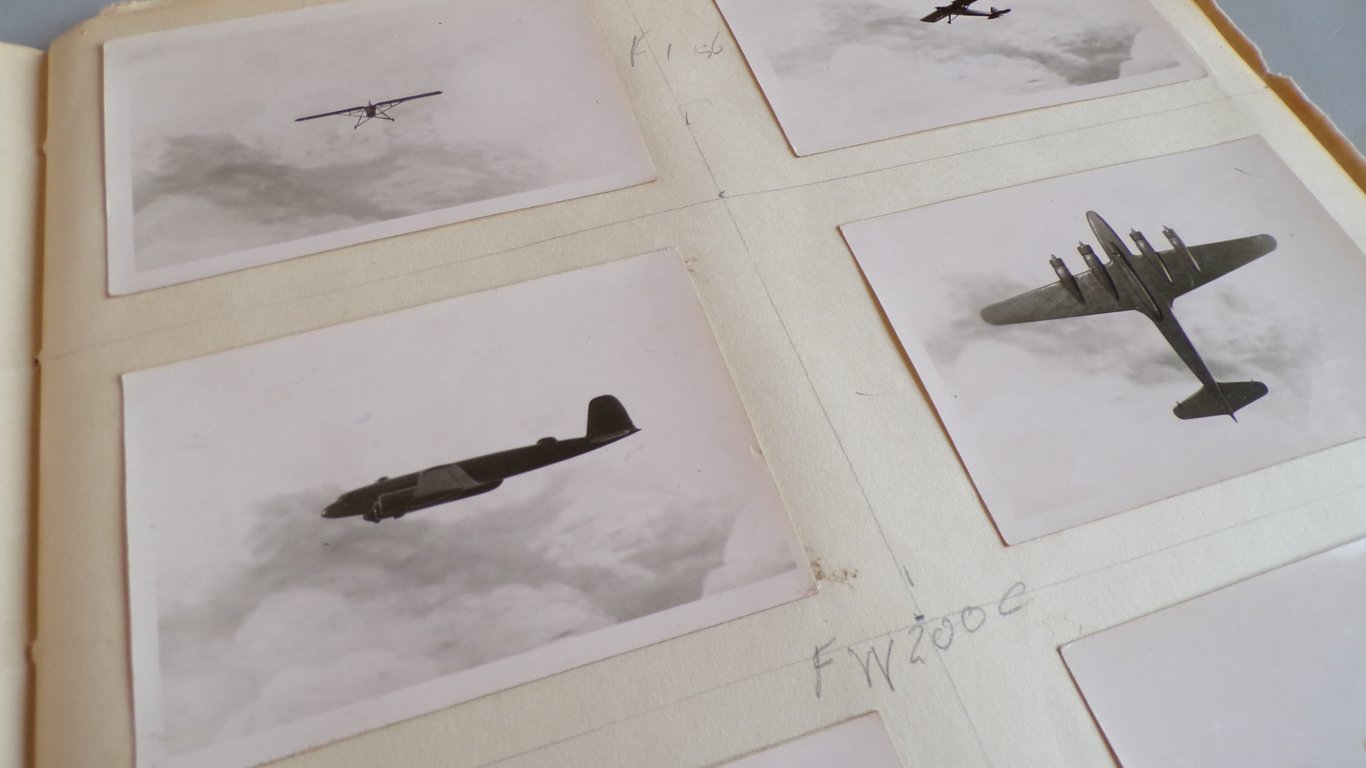 German Aircraft Identification Photo Album