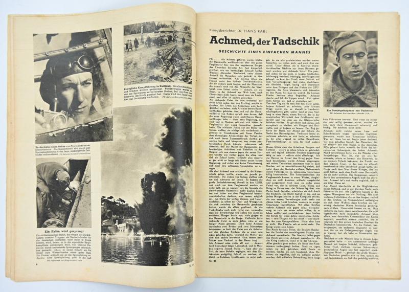 German Third Reich Magazine 'Die Woche' 1943