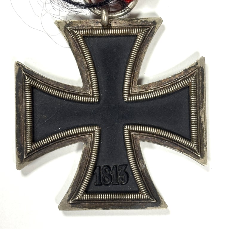 WH Iron Cross Second Class with Ribbon - Unmarked
