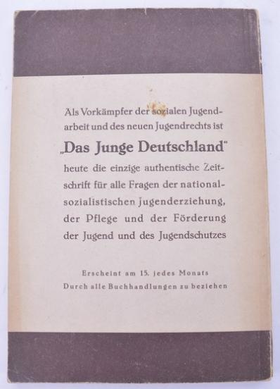 German HJ Book 'Die Jugend Dienstplicht'