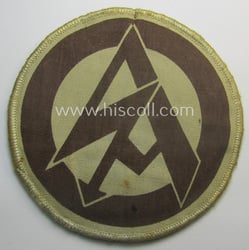 Unusual, copper-brown-coloured: SA- (or: 'Sturmabteilungen') sports-shirt- (or: evt....