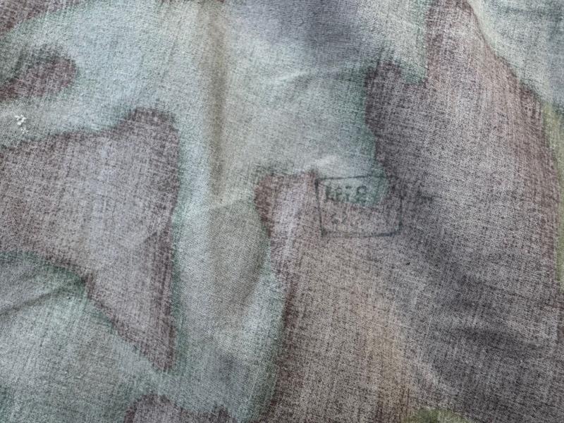 Wehrmacht/ SS Italian Camo Shelter Quarter ....Beautiful Colours