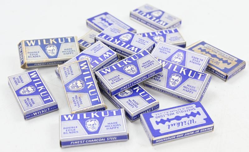 Package of US WW2 'Wilkut' Razor Blades