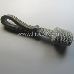 Darker-green- and silver-coloured, WH (Heeres) officers'-type sword-knot (ie....