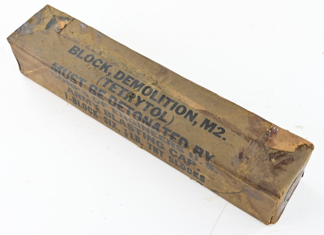 US WW2 TNT Block papercover