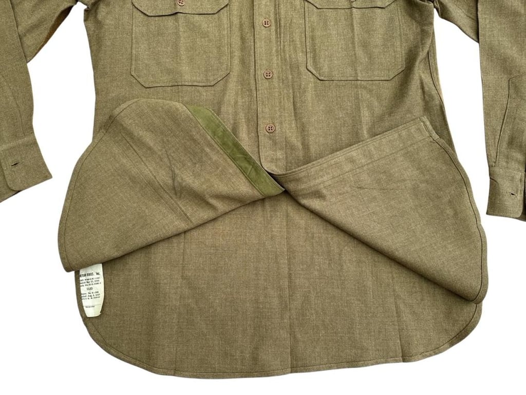 US WWII Technician Wool Shirt ( 1941 )