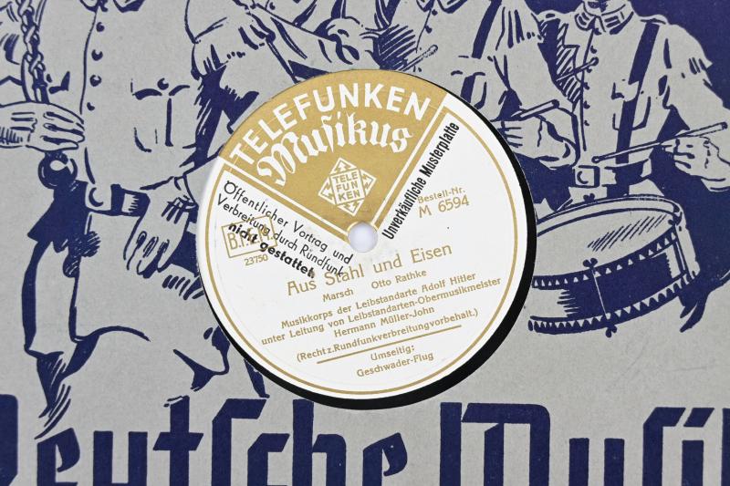 German 'Leibstandarte Adolf Hitler' Music Record