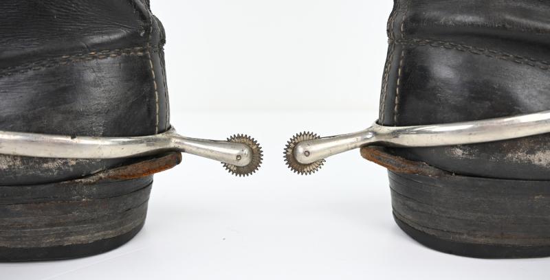German WH Cavalry Jackboots with Spurs