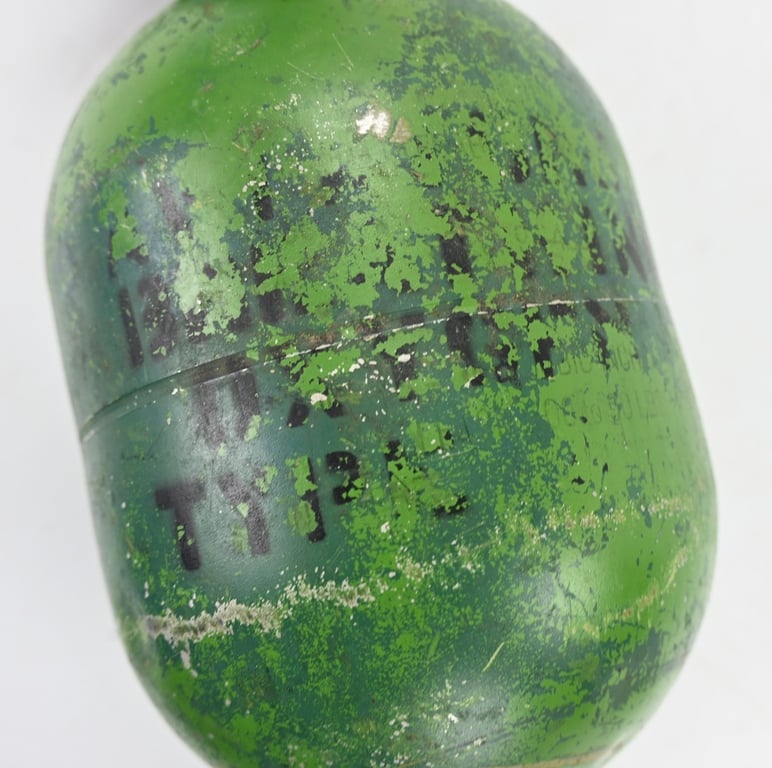 USAAF Oxygen bottle A-4 Green Apple