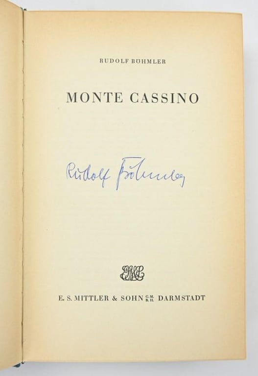 German Book FSJ Monte Cassino
