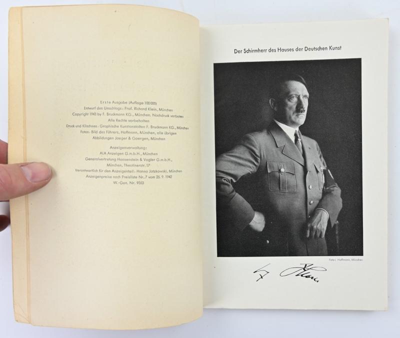 German Third Reich Art Catalogus 1943