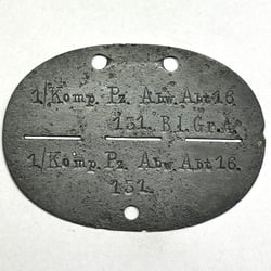 1./Komp.Pz.Abw.Abt.16 - 1. Kompanie Panzerabwehr-Abteilung 16