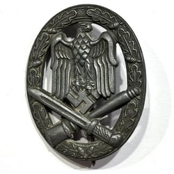 WH General Assault Badge "R.S." Rudolf Souval, Vienna...