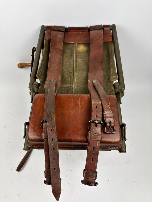Original German WWII Cable Reel Backpack
