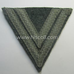 WH (Heeres) 'Armwinkel' (or: arm-chevron) as executed on...