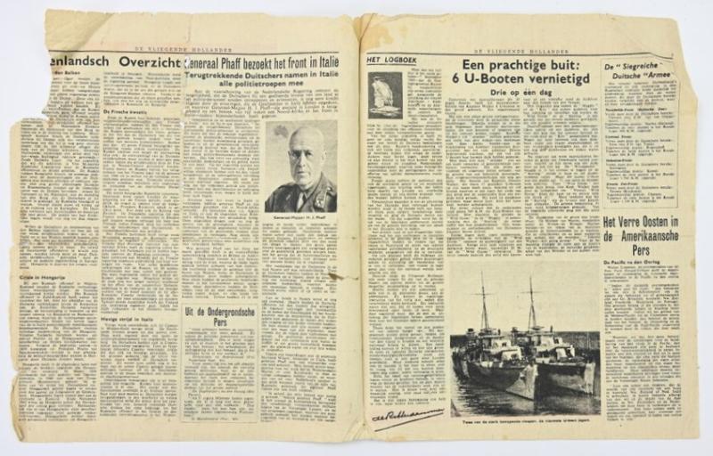 Allied Droppingsflyer 'De Vliegende Hollander' 23 March 1944