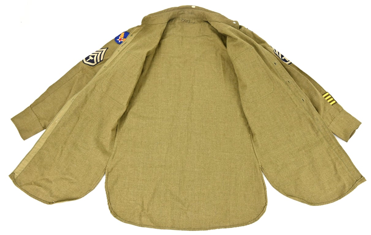 USAAF WW2 CBI Uniform Grouping 'Sgt.  John F. Schuhart'