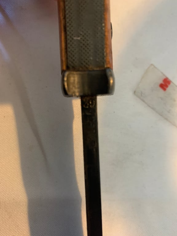 K98 Bayonet and frog