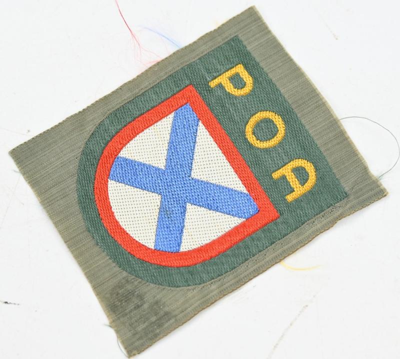 German WH 'Russian POA' Volunteer Sleeve Shield