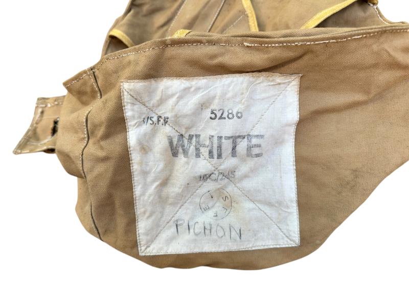 British Airborne Container Parachute Bag -White-