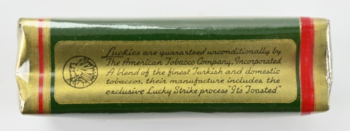 US WW2 Package of Lucky Strike Cigarets