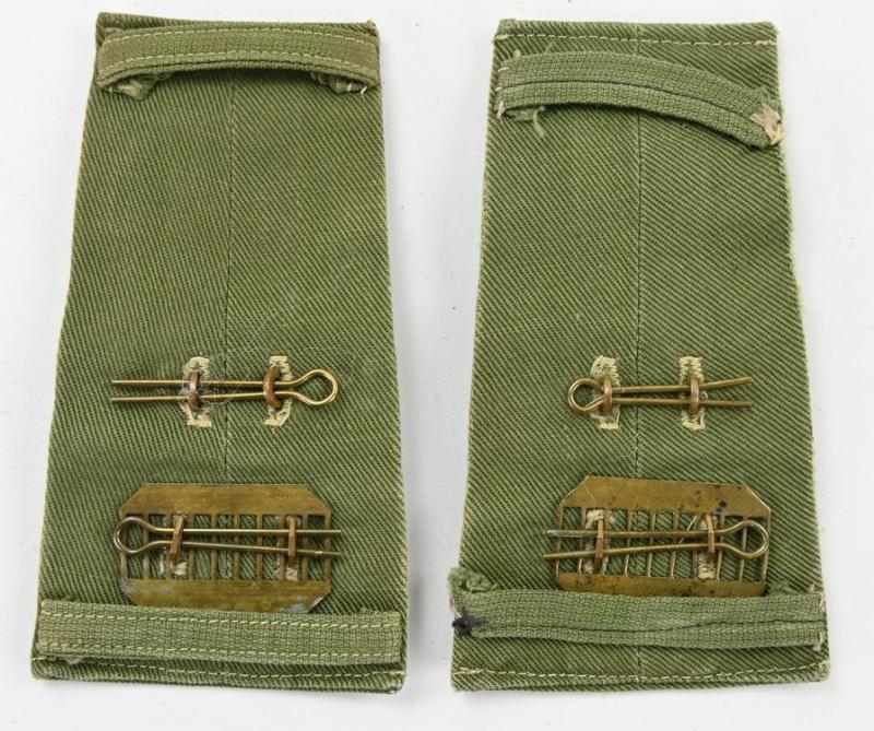 British WW2 JG Rank Shoulderboards RA