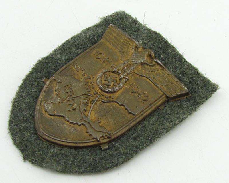 Wehrmacht (Heer) Krim Shield, by Rudolf Souval
