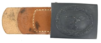 German LW Beltbuckle with Tab ''B. Haarmann''.