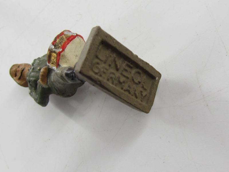 17 x Lineol Wehrmacht 4 cm Marching musicians....Rare