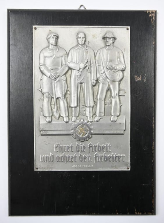 German DAF Wall Plaque