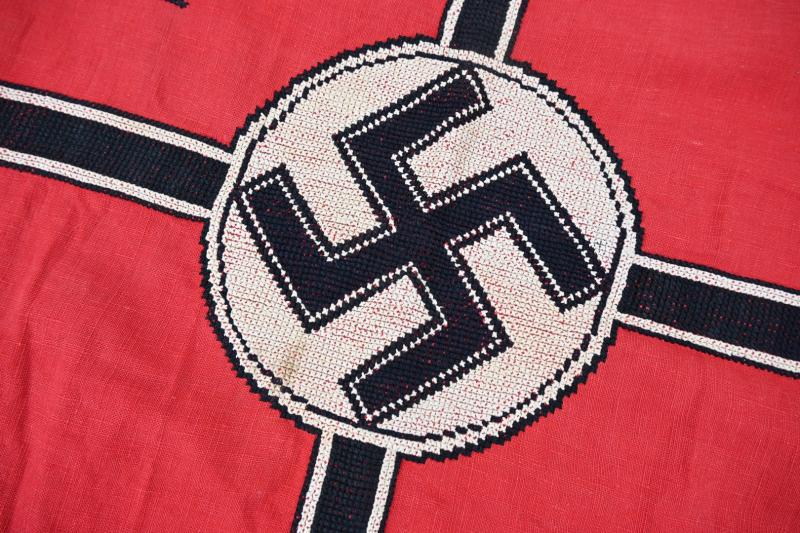 German Third Reich Period Crochet Pillow Cover