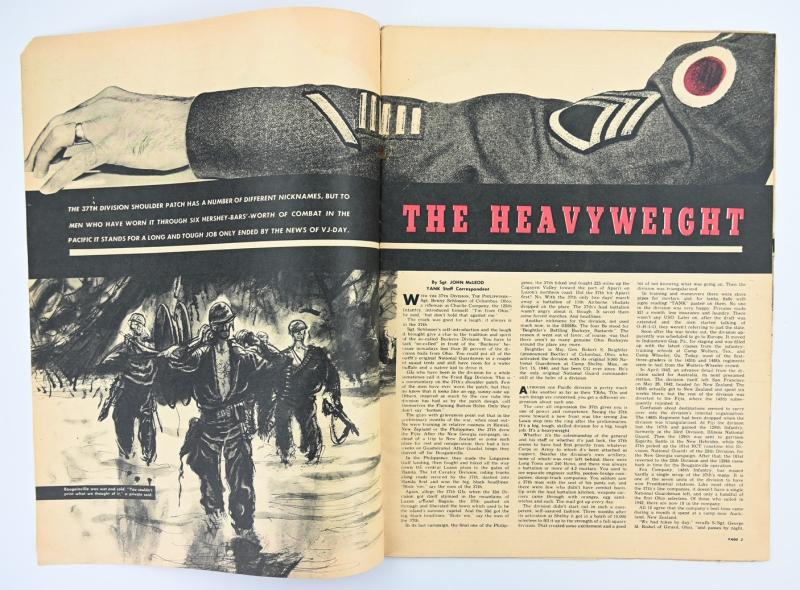 US WW2 Yank Magazine 21 September 1945