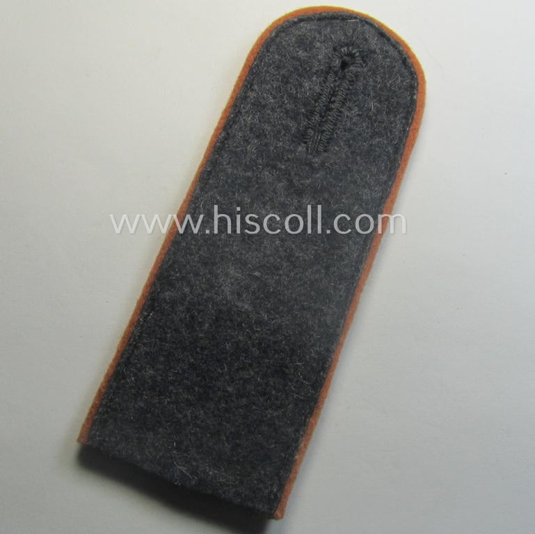 Single, WH (Luftwaffe) 'cyphered' EM-type shoulderstrap: 'Soldat des Luftnachrichten-Rgts. 14'