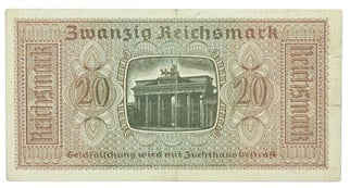 German Third Reich period Banknote