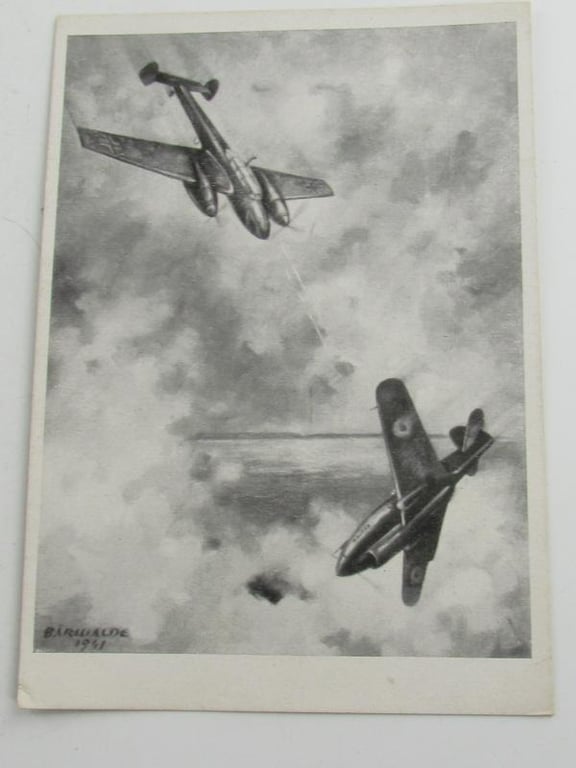 Postcard : Exhibition ‘Kunst der Front’, 1942